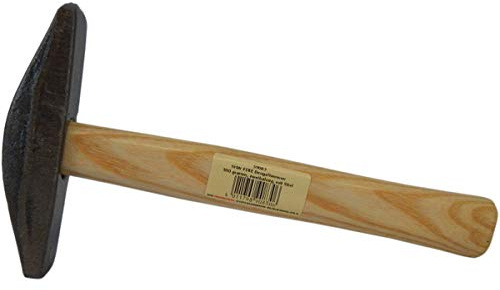 SHW-FIRE Dengelhammer Sensenzubehör 2 Pinne doppelseitig, 600 g | Für Sensen & Wartung | Sensenhammer | Spezialwerkzeug zum Dengeln von Sensen