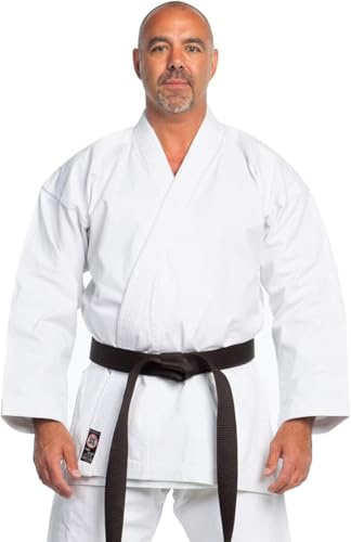 Ronin Brand Traditional Heavy Weight Karate Jacket (White, 6)