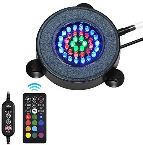 Eyeleaf Aquarium Lights - Remote Control Fish Tank Lights, 36 LED 16 Color 4 Lighting Effects