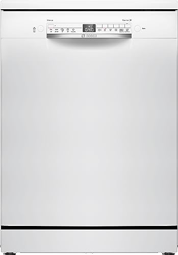 Bosch SMS2HTW02E, Série 2, Lave-vaisselle 60 cm, Pose libre, Blanc
