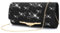 Pardofelis Abendtasche Damen Clutches, Clutch Schwarz Glitzer Satin, Abendkleid Clutch Bag mit Abnehmbarer Kette Cross Body Bag, Elegante Kristall Diamant Abendtasche für Hochzeit Prom Party (Schwarz)