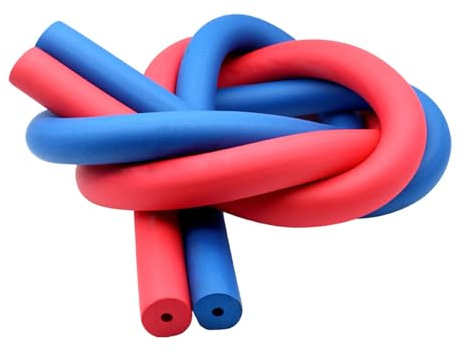 Blau/Rot Schaumstoff Rohr Isolierung Wrap Thickened 9/15/20/25mm Wasserdicht Wärme Isolierung Rohr Für Outdoor-Solar-Rohr ID 6--60mm ( Color : Blue , Size : ID20mm*T15mm*L2m )
