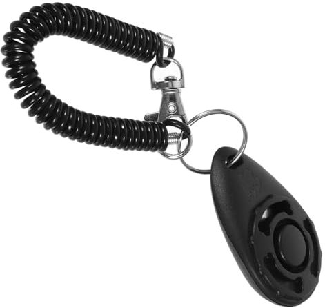 Sosoport Clicker Und Pfeife Hundetrainer Aus Leichtem Abs Mit Verstellbarer Handgelenkschlaufe Für Welpen Und Haustier Training Im Innen Und Außenbereich