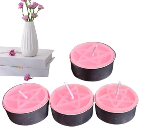Candele profumate Tealight | Candele colorate | Candele colorate a lunga combustione candele profumate per meditazione decorazione domestica pittura