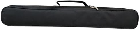 F Fityle Flötenhandtasche, Flötenhülle für 2 Flöten, vielseitig einsetzbar, einfach zu verwenden, tragbare Flötentasche mit einem, Schwarz
