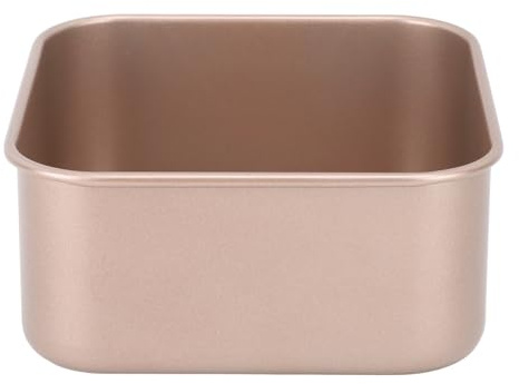 Tissting Nonstick Square Cake Tin, Carbon Steel Bread Tray Bakeware Baking Pan Baking Deep Sheet for Cake Bread Barbecue (Extra Large)