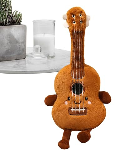 Peluche De Guitarra | Modelo De Colección De Peluche De Guitarra - Acompañante para Dormir Suave para Todas Las Edades