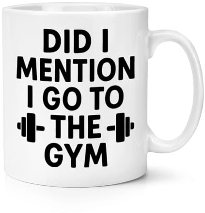 Gift Base Did I Mention I Go to The Gym 10oz Mug Cup