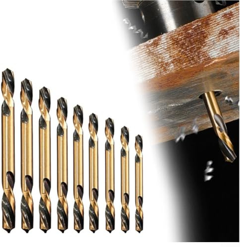 Schlangenbohrer 1 Stück HSS Doppelkopf zum Bohren für Metall, Holz und Kunststoff Hochgeschwindigkeitsstahl, 10 16 mm Bohrklingenlänge für verschiedene Anwendungen (3,0 mm)