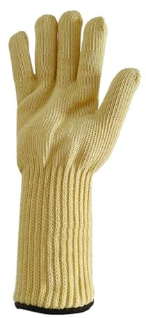 hogtnd Gants en fibre d'aramide haute température avec résistance à la chaleur de 350 °C double couche de protection thermique pour gants professionnels résistants à la chaleur pour le soudage