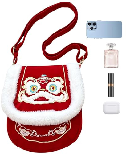 Bolsas Tote Monas Bolso de Mano Rojo Tradicional para Mujer | Mona Para La Compra Para Mujer Niña Compras Playa Mar Aire Libre Exterior Noche Bodas Vacaciones Viajes