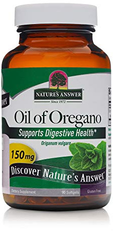 Nature's Answer Oil of Oregano Capsule Softgels, 90-Count | Natural Immune Booster | Promotes Healthy Digestion & Gut Flora