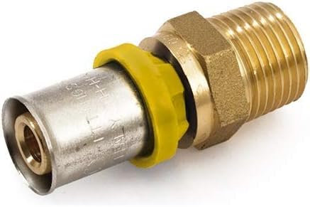 RACCORDO MULTISTRATO A PRESSARE x GAS DRITTO DIRITTO APE 20x3/4 MASCHIO NIPLES