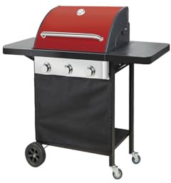 Habitex Barbacoa Gas bontempo r124 3 Quemador.