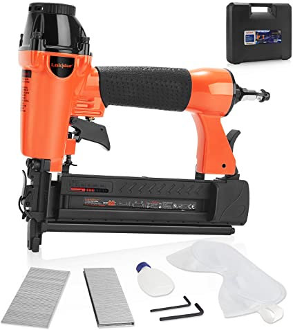 HARDWARE WORLD Kudiger Nail Gun And Stapler Nailer 2 50mm 18 Gauge 2 In 1 Modern Stapler
