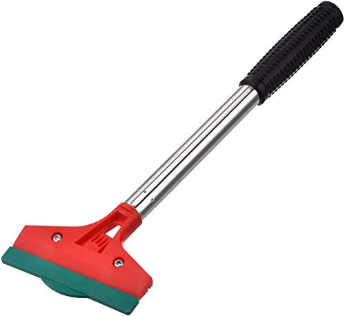 Grattoir à Papier Peint,Grattoir à Peinture, Outil de grattoir de Mur de Plancher de Long Manche pour l'enlèvement de Papier Peint et d'adhésif de carrelage de Sol