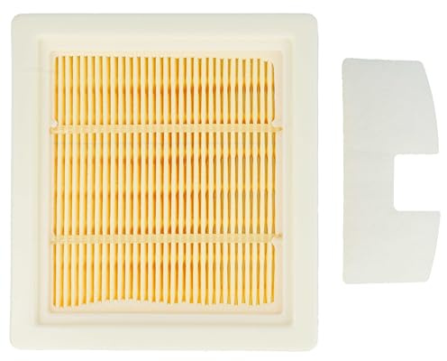 vhbw Filter-Set kompatibel mit Fox 350000066 Staubsauger - 2x Filter (HEPA-Filter, Vorfilter)