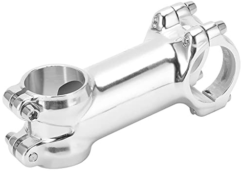 SPYMINNPOO Fahrrad Vorbau Silber für Rennrad 31,8x80mm 28,6mm Gabelklemme Sportinggoods Fahrräder Und Ersatzteile