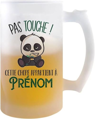 Planetee Chope Personnalisable Pas Touche (Panda)