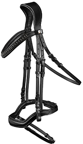 WALDHAUSEN Trensenzaum X-Line New Shape II, VB, schwarz