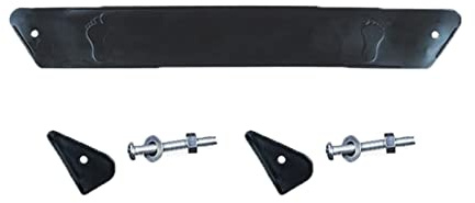 HOOLRZI Pedana Antiscivolo Passeggino Pedana Antiscivolo Pedale Accessori per Passeggino Poggiapiedi Antiscivolo Passeggino Compatto Leggero Nero Bambino