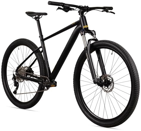 Goetze Titan 29 Zoll Hardtail MTB | Aluminiumrahmen 17/19 / 21 Zoll | Shimano Deore 10-Gang Schaltung | Hydraulische Shimano MT200 Scheibenbremsen | SR Suntour XCM32 Federgabel mit Lockout
