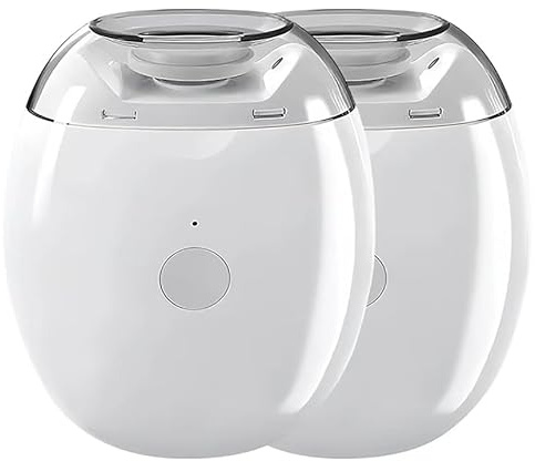 Lime à ongles automatique universelle, coupe-ongles électrique avec lumière LED et 3 vitesses, coupe-ongles et polisseur automatique, rechargeable et facile à utiliser (2pcs)