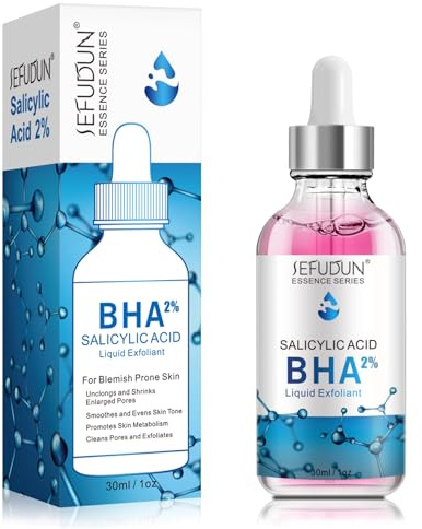 P-Beauty Anti-Unreinheiten Serum BHA 2 % Salicylsäure Peeling gegen Mitesser & Pickel - Liquid Exfoliant Anti-Mitesser, Pickel & verstopfte Poren - Gesichtspeeling für unreine Haut (1x30ml)