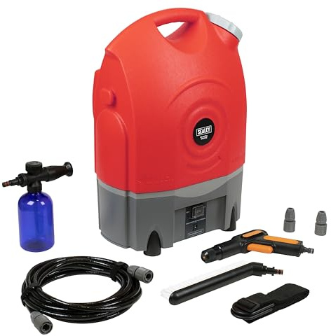 Sealey PW1712 12V Rechargeable 6.8kg Pressure Washer - 17ltr Water Tank