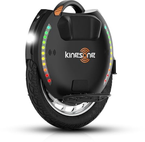 KINGSONG Elektrisches Einrader KS-18XL, Erwachsene,Schwarz, Motor 2200W, Reichweite bis zu 80km, Flansch 20km/h, Aufblasbarer 18 Reifen, Lautsprecher und Bluetooth