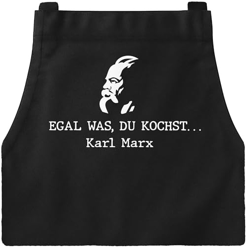 MoonWorks® Grill-Schürze mit Spruch Grillseargent Born to Grill-Geschenke Männer Skelett