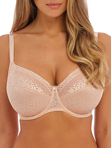 Fantasie Women's Envisage Underwire Full Coverage Side Support Bra, Opaque, Natural Beige, 34F