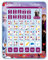 Lexibook, Frozen, Tablet educativo bilingue per Imparare Le Lettere, i Numeri, Le Parole, l'ortografia e la Musica, Inglese/Italiano, Viola, JCPAD002FZi5