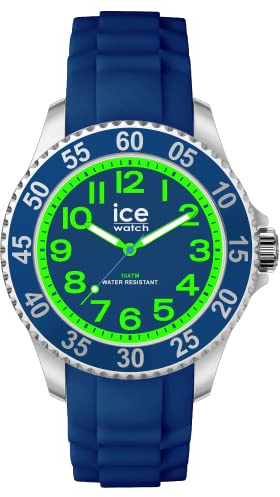 Ice-Watch Ice Steel Armbanduhr für Jungen, mit Silikonarmband (klein)