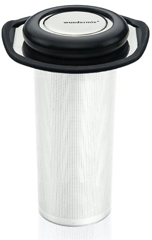 Wundermix - Filtix® Teesieb für Thermomix TM6 & TM5 | Tee kochen im Thermomix, losen Tee aufbrühen, Teefilter aus Edelstahl, Thermomix Zubehör