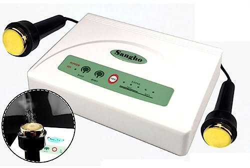 Jieotwice 100-240V Ultraschall Sch Nheitsger Te Haushalts Titan Physiotherapie Heilinstrument(2 Sonde)
