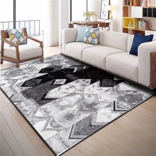RUGMRZ Kinderzimmerteppich Junge Vintage Wohnzimmer Room Decor grau Auto teppiche Rutschfester Teppich kinderzimmerteppich Junge antirutsch für teppich200x250CM