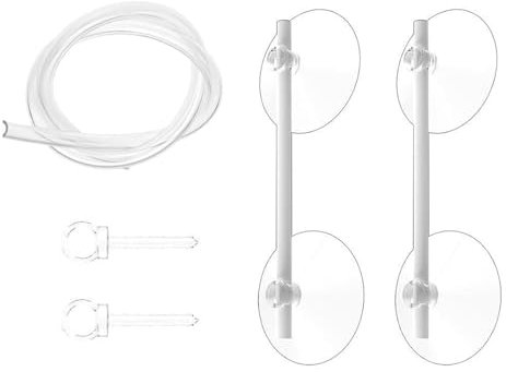 Bvizyelck Schwimmende Pflanze für Aquarien, schwimmender Pflanzenring, schützt schwimmende Pflanzen, verbessert die Wasserklarheit, Futterring, Aquariumfilterzubehör