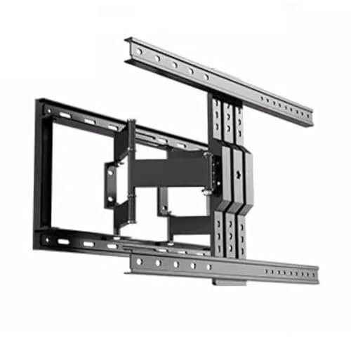 CURBX Supporto da Parete for TV Full Motion for La Maggior Parte dei Televisori da 50-100 Pollici, Porta TV da Parete, Supporto TV Preassemblato, Supporto TV Livellante