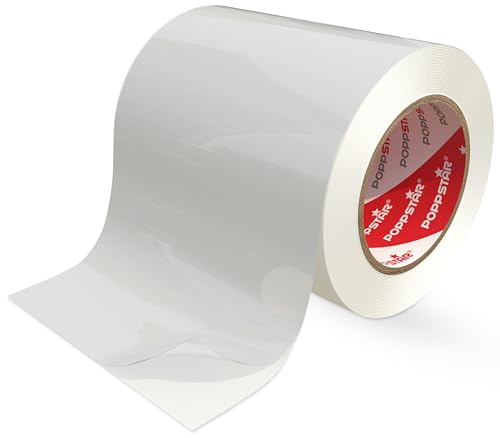 POPPSTAR TPU-Reparatur-Tape für Zelte & Markisen, transparent