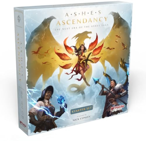 Plaid Hat Games Ashes Ascendancy-Starter-Set, ab 14 Jahren, 1–2 Spieler, 30–60 Minuten Spieldauer