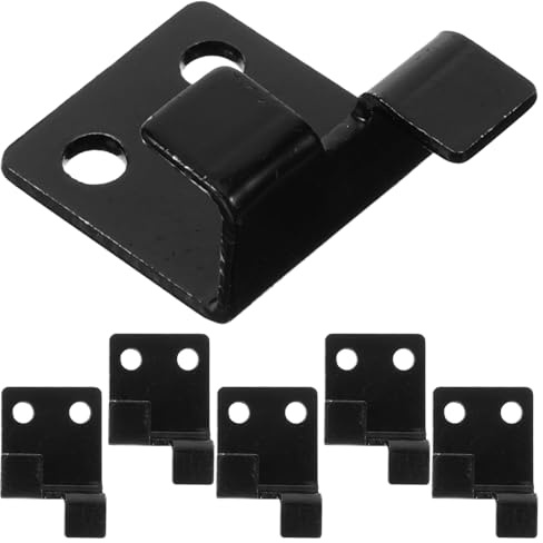 Alipis 6 Pezzi Ganci da Parete in Acciaio Inox per Piastrelle Staffe per Specchi e Appendini Multiuso Supporti Stabili e Resistenti per Esposizione e Fissaggio Codici su Muro Cemento