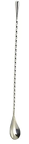 Genware NEV-BS-T40 Teardrop Bar Spoon, 40 cm