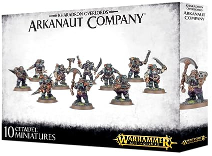 Games Workshop Warhammer AoS - Kharadron Overlords Arkanaut Company 99120205020 M Schwarz