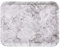 Five Simply Smart - Plateau de Service Effet Marbre Mela 43cm Blanc