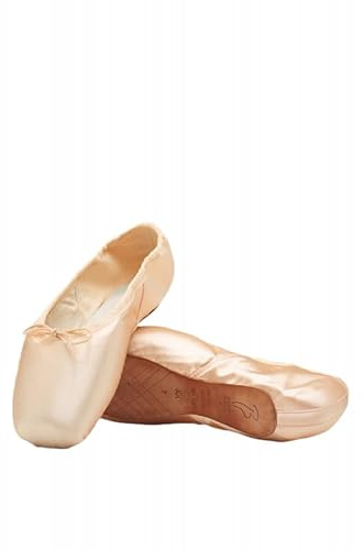 Scarpette da Punta Balance European ES0160L Donna Punte Palco Box Scarpe Danzare Ballerina Etoile Sport Danza Classica Allenamento Fitness Palestra Ballo Scuola Saggio (7, Rosa Pianta XX)