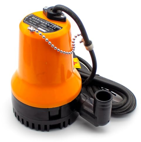 Jieotwice Miniatur Tauchpumpe 3m³/h, Haushalt Aquarium Aquarium Tauchpumpe, Marine Kleine Wasserpumpe, Garten Dc Flaschenpumpe(DC 24V)