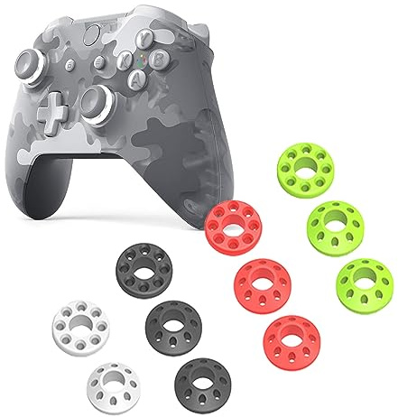 Anelli di precisione Aim Assist Motion Control per Playstation4 (PS4), Playstation5 (PS5), Xbox Series X/S, Xbox One X/S, Xbox 360, Switch Pro, Razer Wolverine V2 anelli controller in silicone morbido