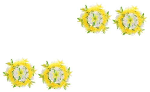 Garneck 2pezzi Funebre Artificiali Per Cimitero Commemorativa Simulazione Per Attività e Decorazione Della Design e Resistente Per