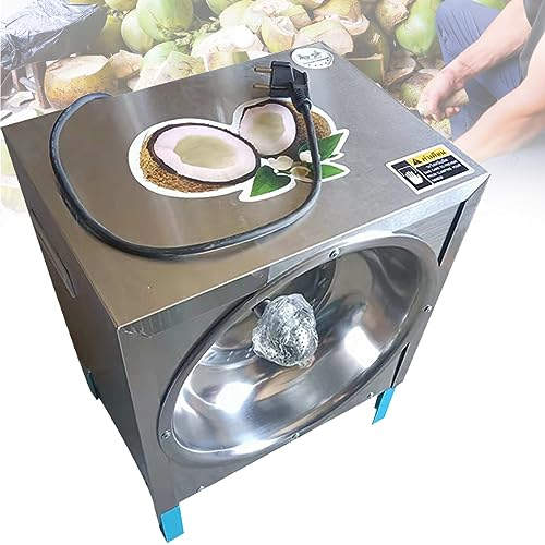 Forestalk Electric Commercial Coconut Grater, Scraper, Shredder - Slow Speed Coconut Shredder for Restaurant, Bakery, Dessert Shop